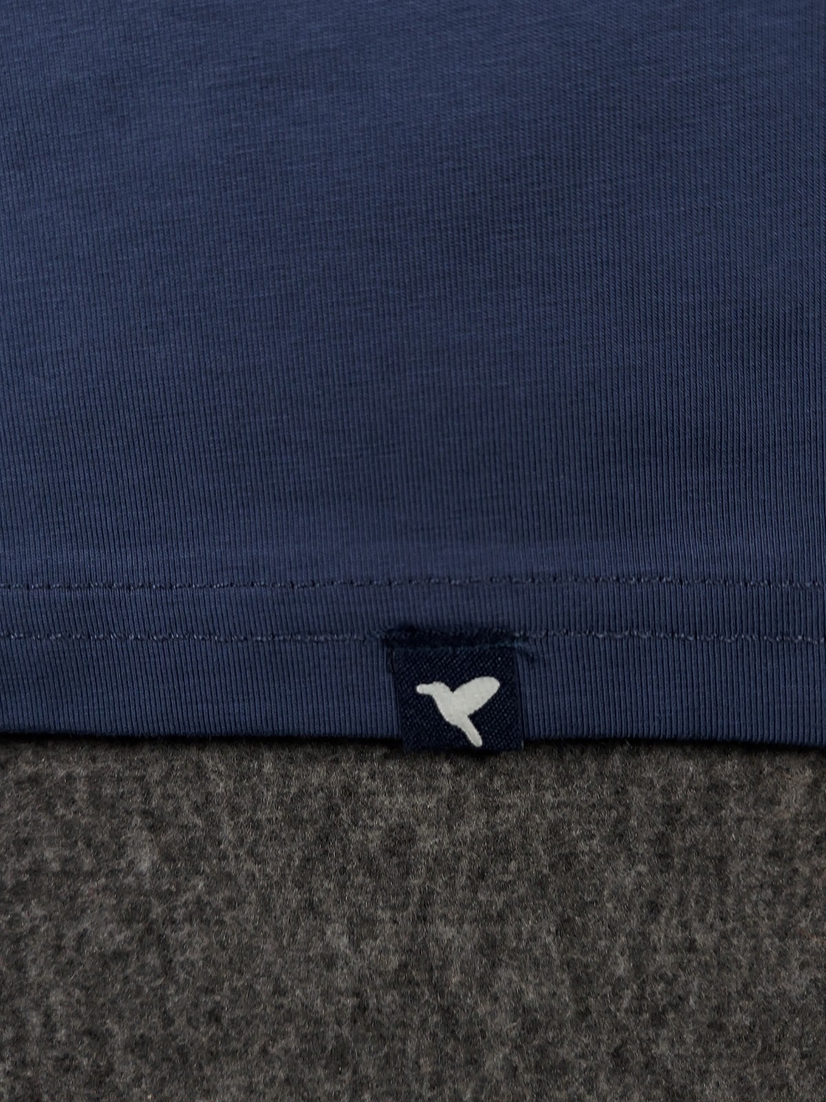 Birddogs Shirt Mens XL Blue Tagless Stretch Logo Cotton Spandex Crewneck Tee EUC