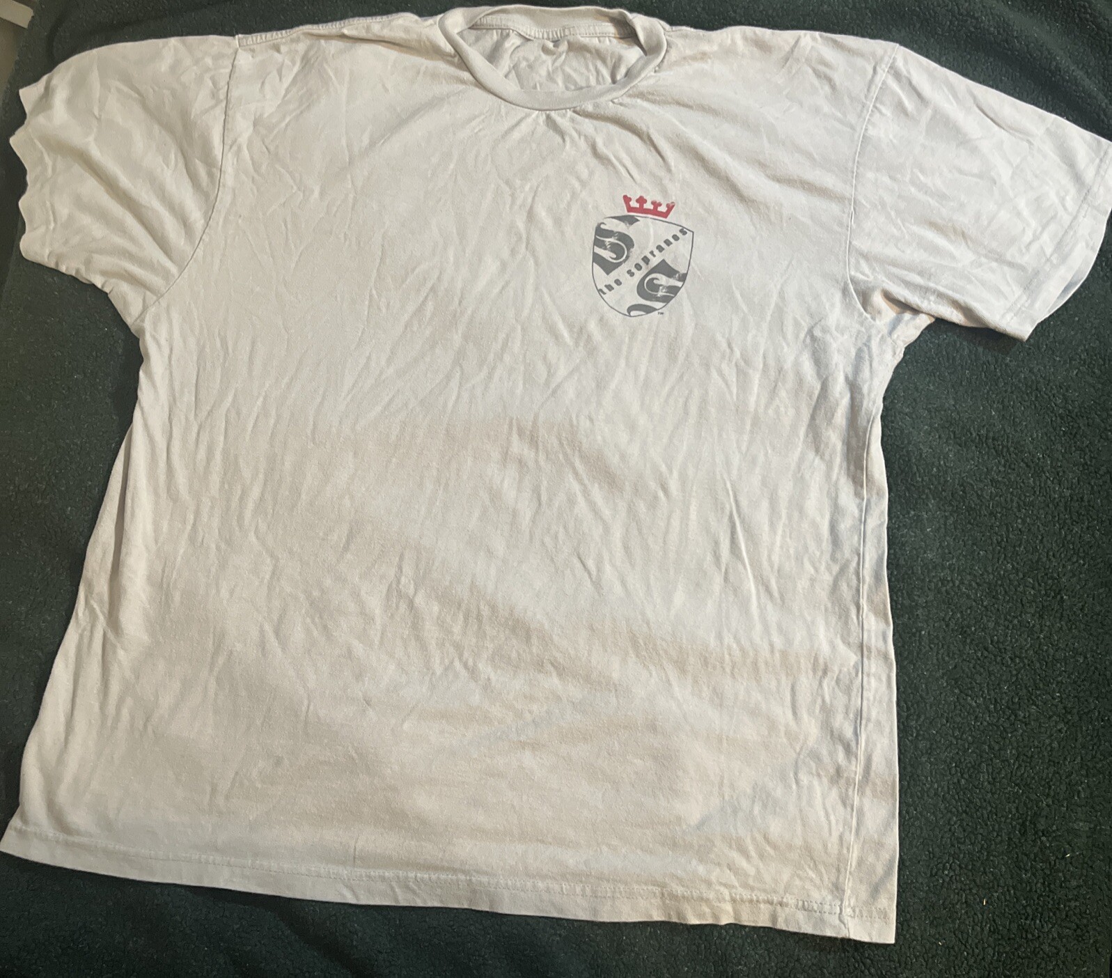 Vintage y2k The Sopranos familia HBO promo tee XXL TV mafia gangster Mob drama