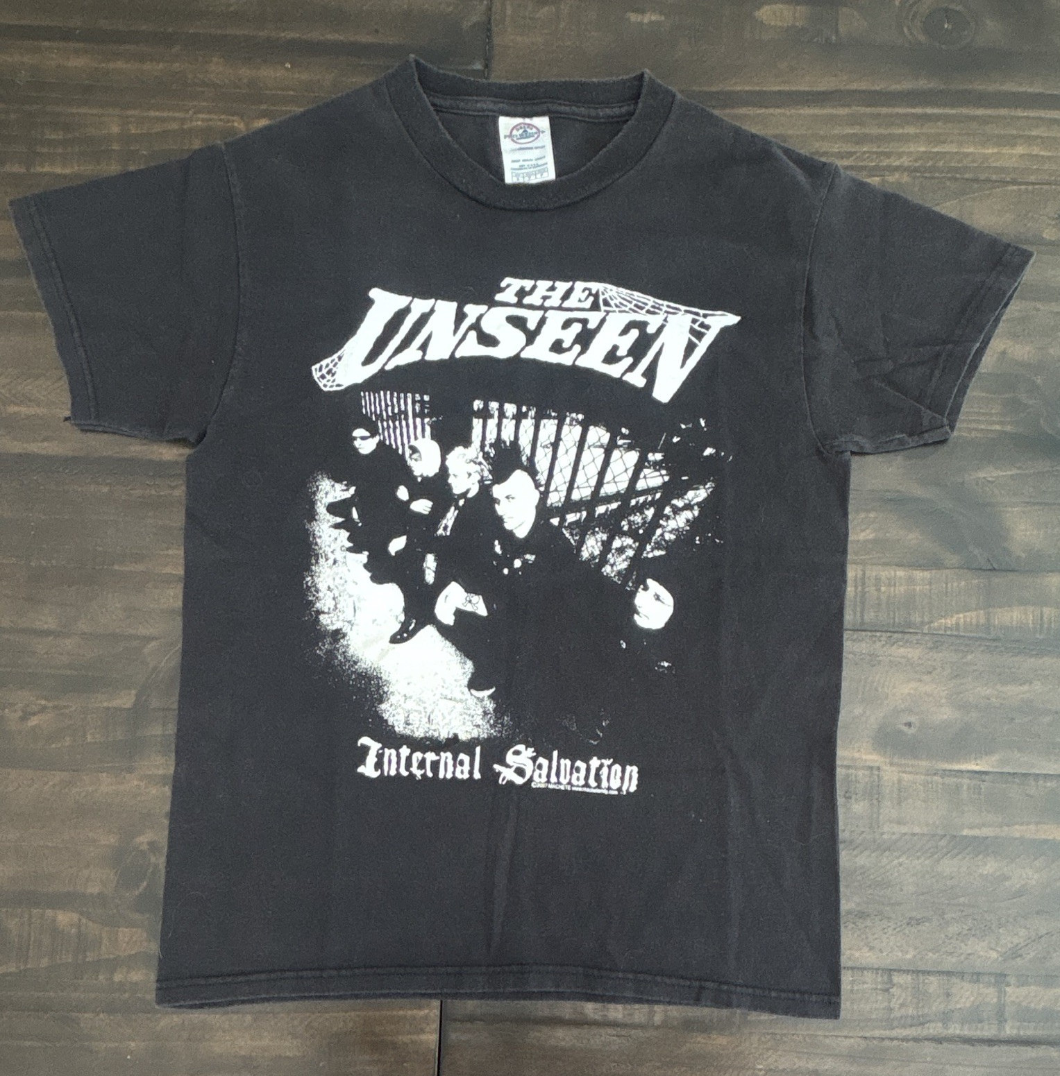 Y2k Delta Pro Weight The Unseen 2007 Machete Men&rsquo;s Black Graphic T-Shirt S
