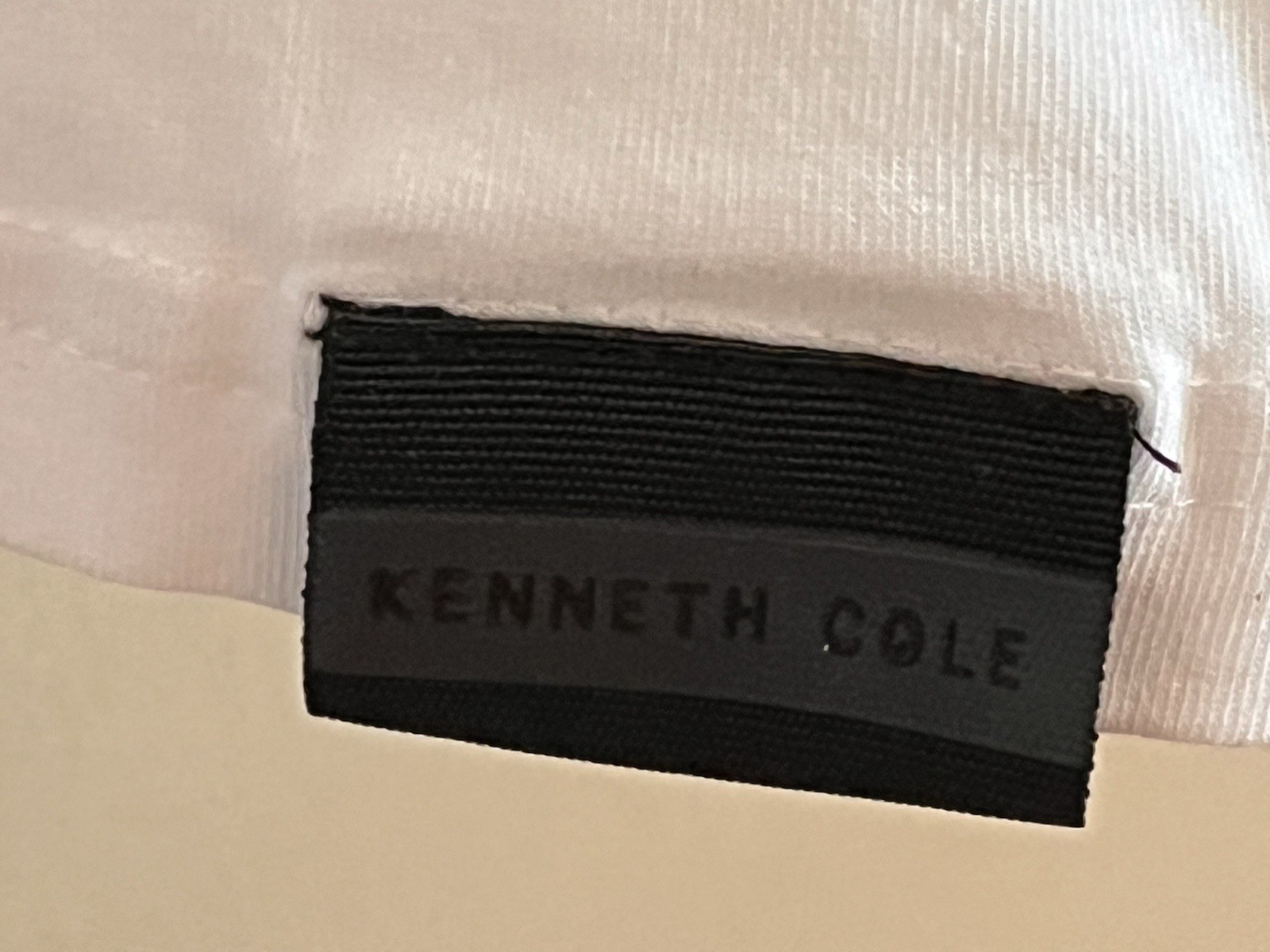 Kenneth Cole New York Men’s Size XL Crew Neck T-Shirt White 2024 EUC