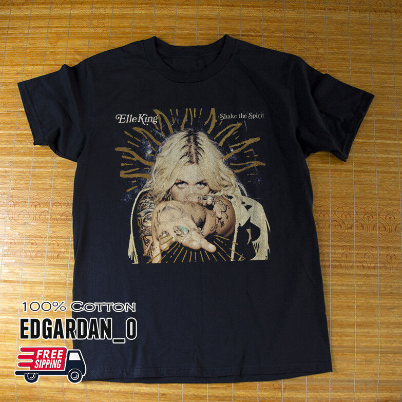 ELLE KING SHIRT Shake The Spirit Black Unisex T-shirt S-5XL Free Shipping