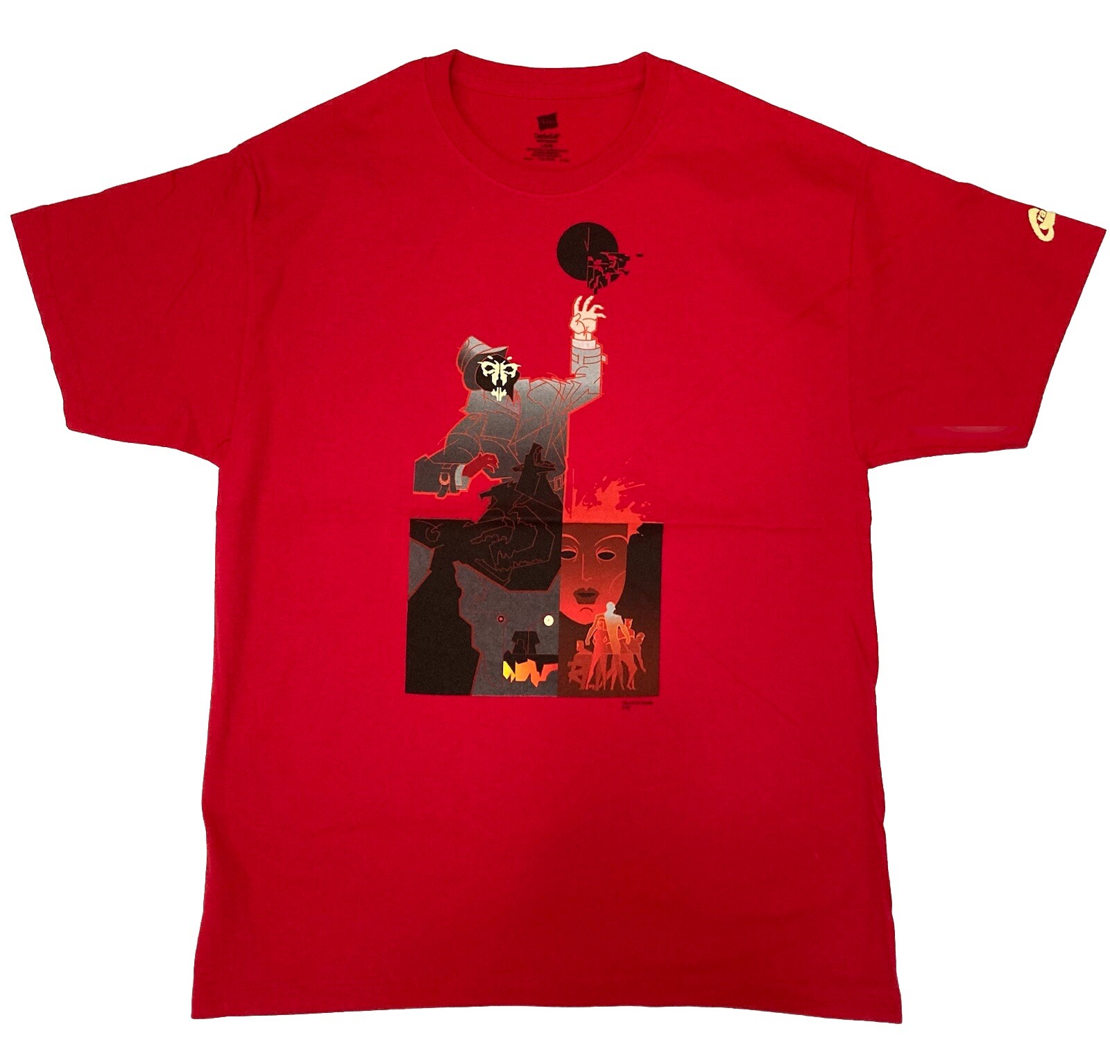 Dc Comics Watchmen Rorschach T-shirt by Jim Steranko New Cnd