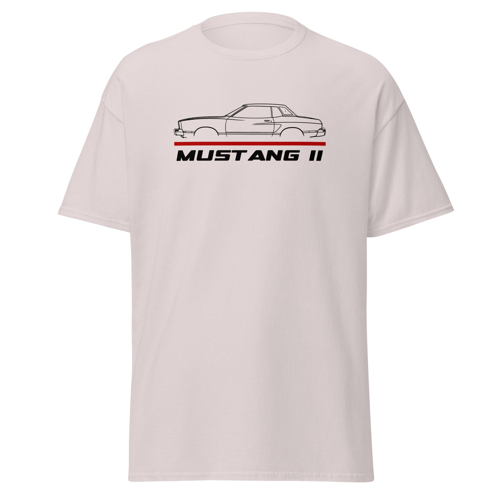 For Ford Mustang II 1978 Fans Retro 70s Hatchback T-Shirt Birthday Gift