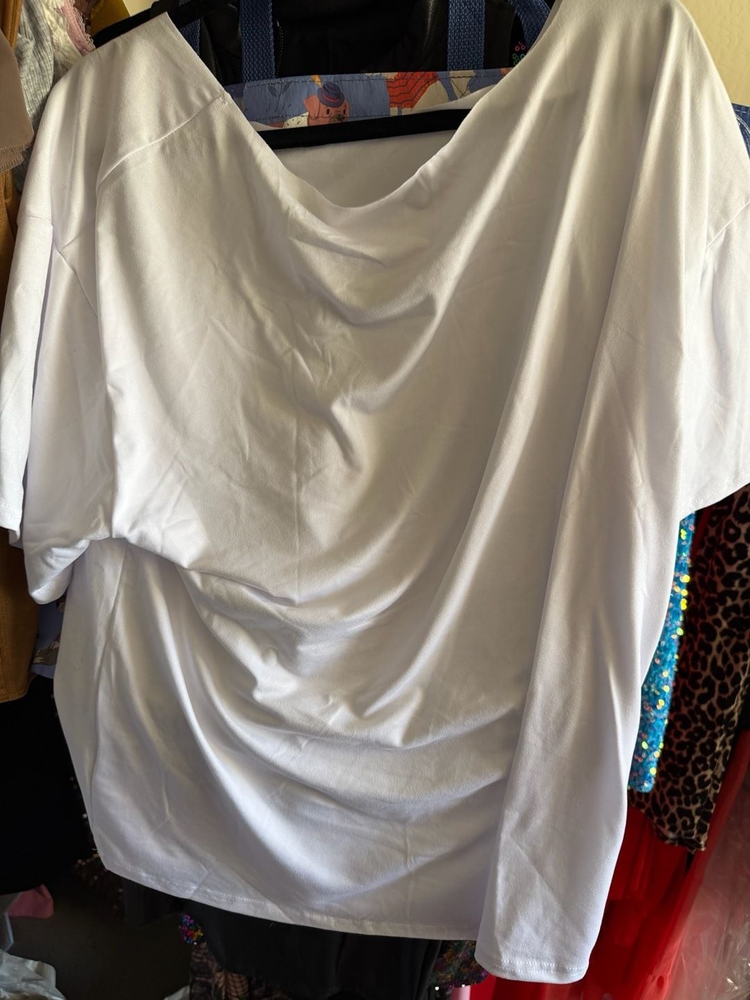 Espresso Martini Social Club &lsquo;It&rsquo;s Tini Time Baby&rsquo; White Oversized T-Shirt