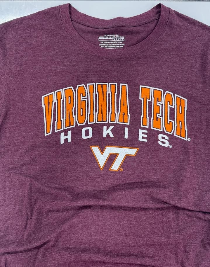 COLOSSEUM &lsquo; VIRGINIA TECH HOKIES T-SHIRT &lsquo; MENS &lsquo; SIZE EXTRA LARGE &lsquo;