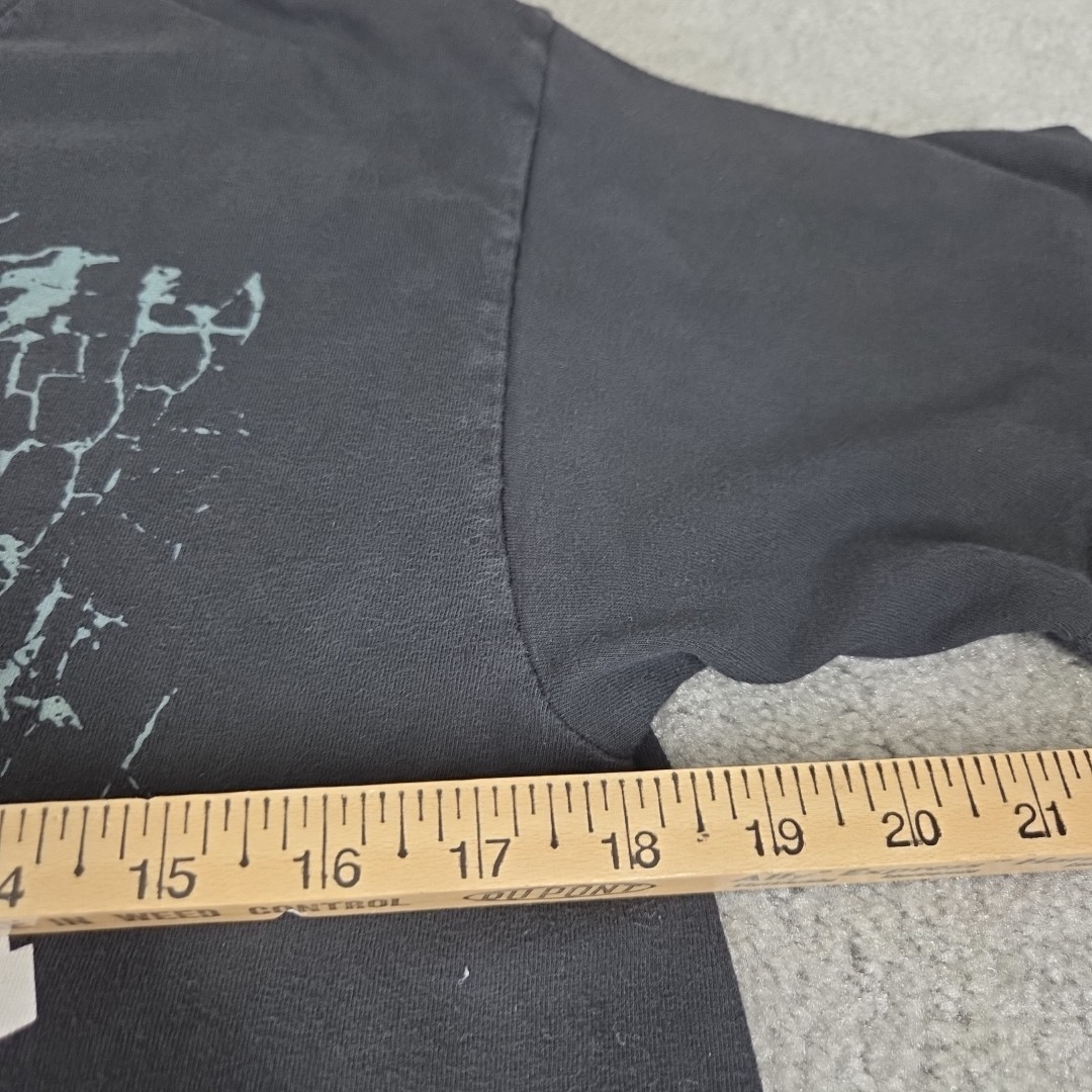 Vintage Black Label Skateboards T-Shirt 90s Y2K Size XS No Size Tag