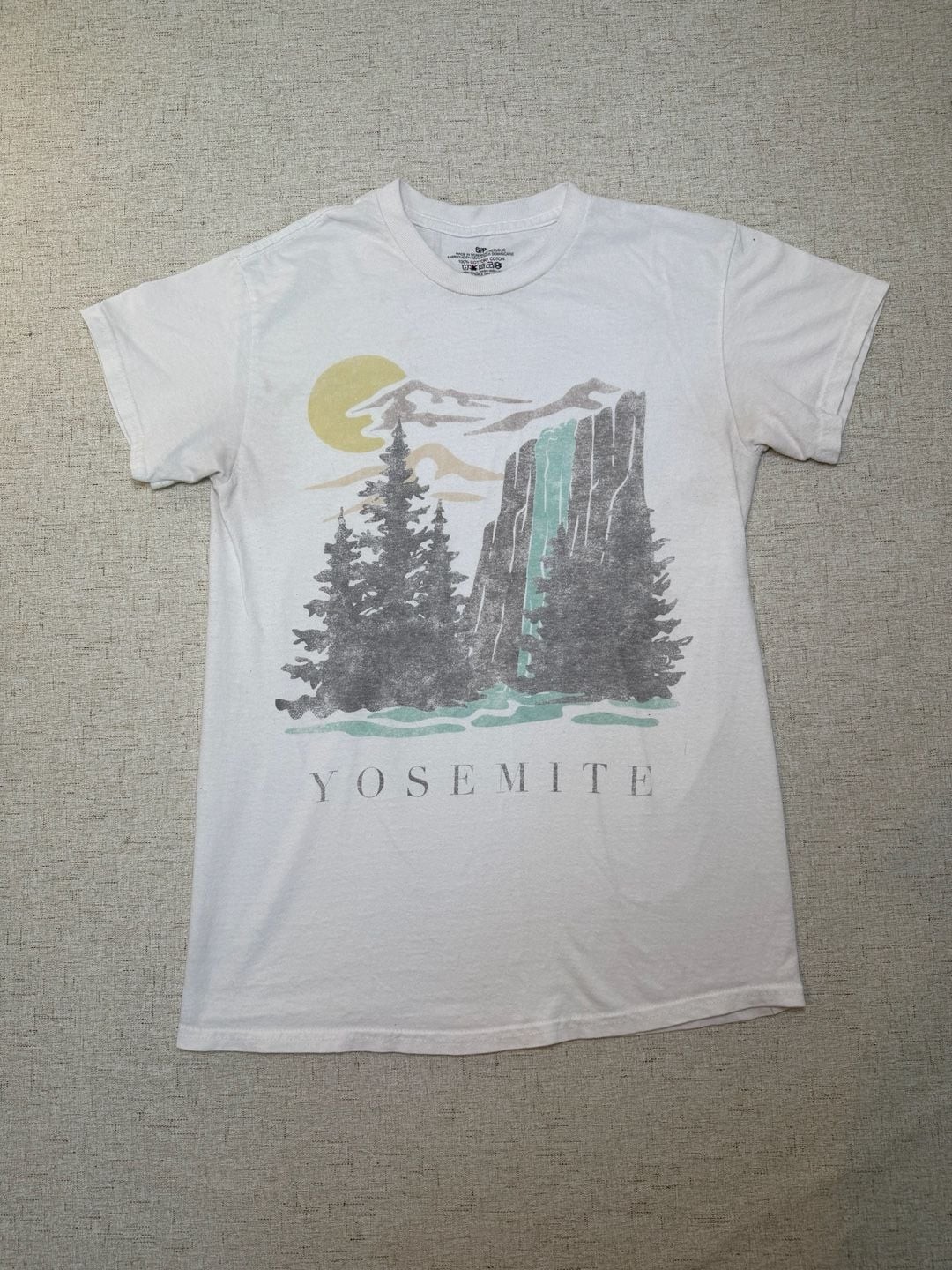 PacSun Yosemite National Park Waterfall Graphic T-Shirt