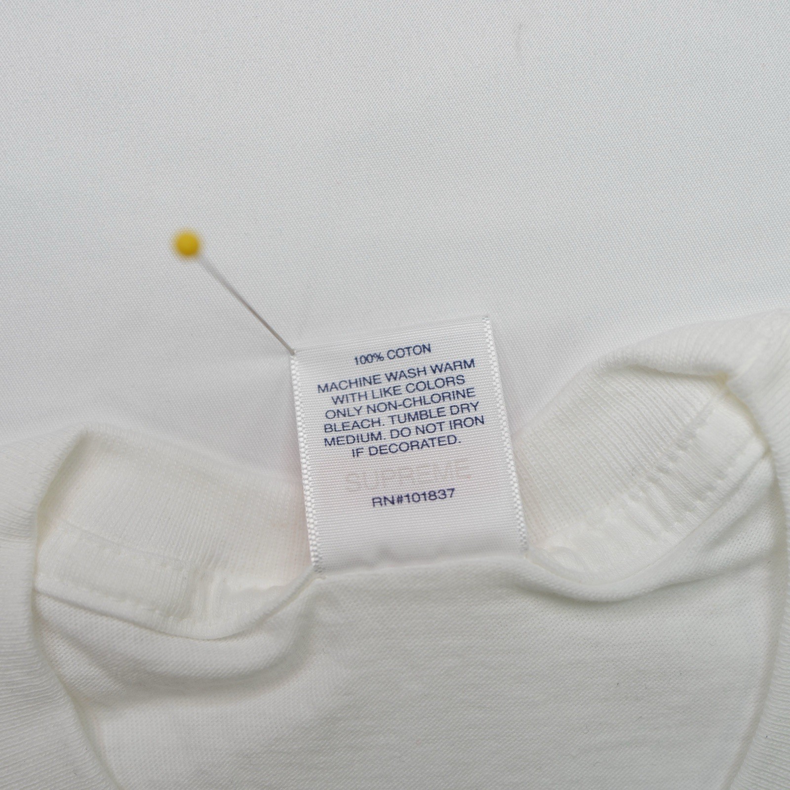 NWT Supreme Dicks Tee White Size Medium FW20 Made in USA 100% Authentic