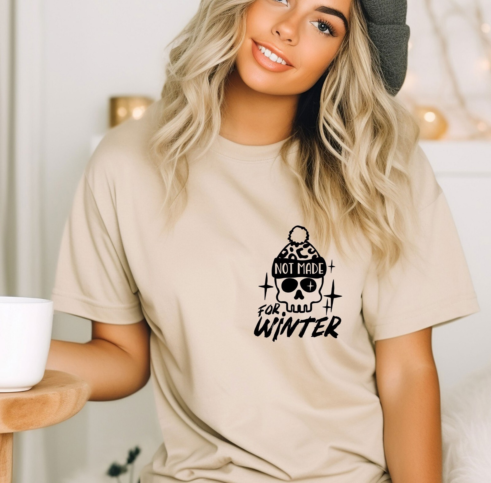 Not Made For Winter Shirt, Oversize Shirt, Christmas Gift Tee, Santa Claus Shirt