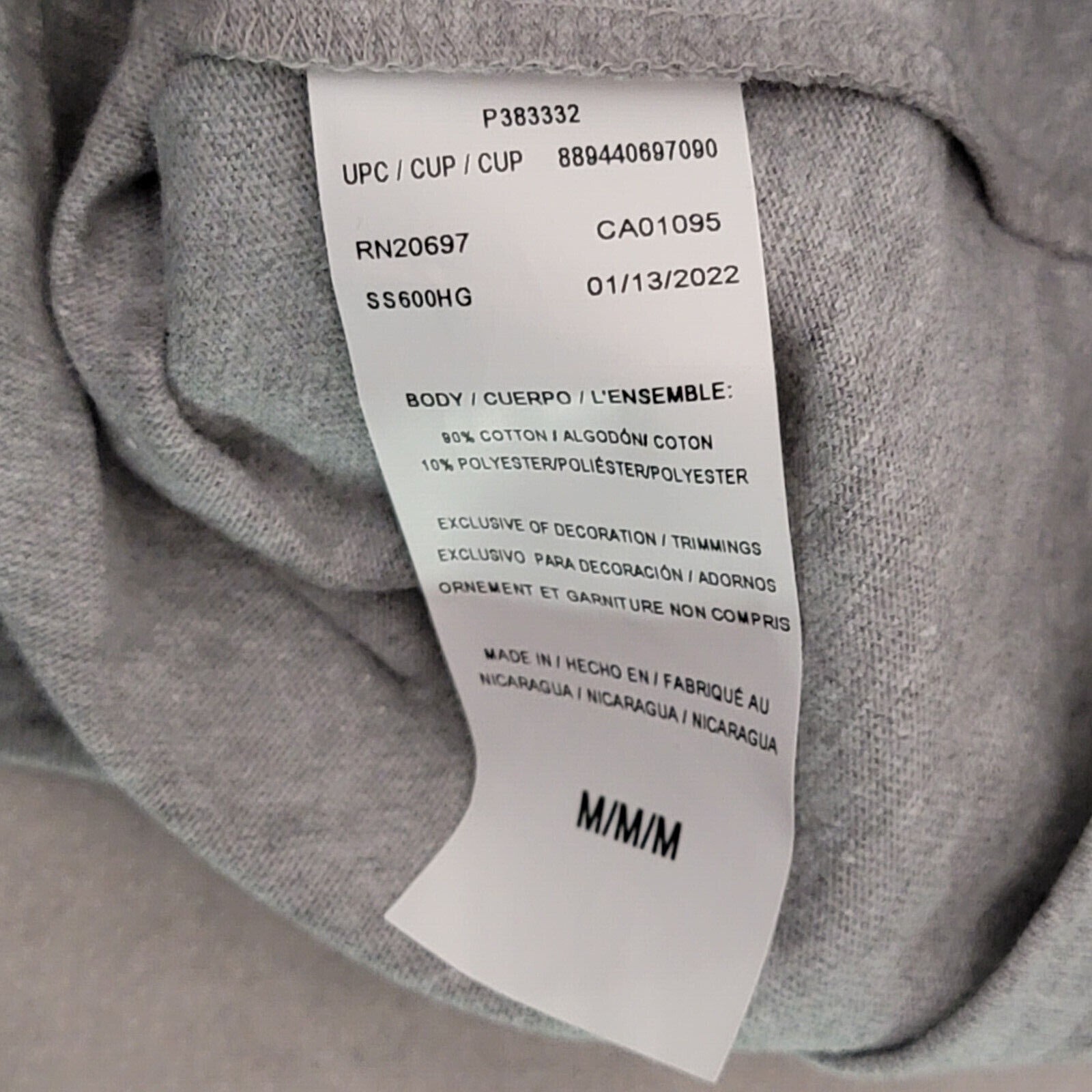 Dickies Shirt Mens Medium M Gray Lightweight Work Wear Outdoors Pocket Tee NWT