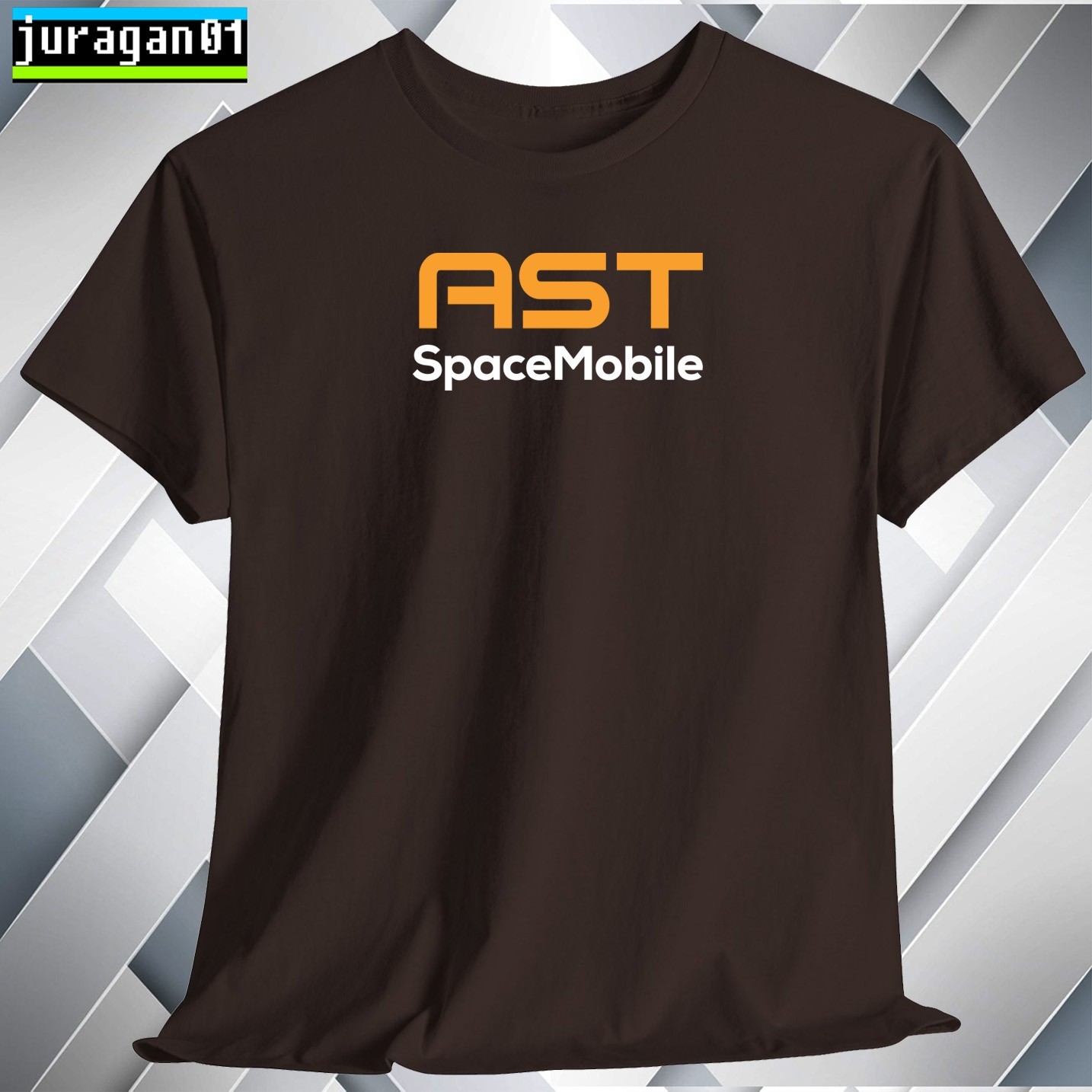 AST SpaceMobile Network T-Shirt Black Navy White Grey Red Orange Choco S to 5XL