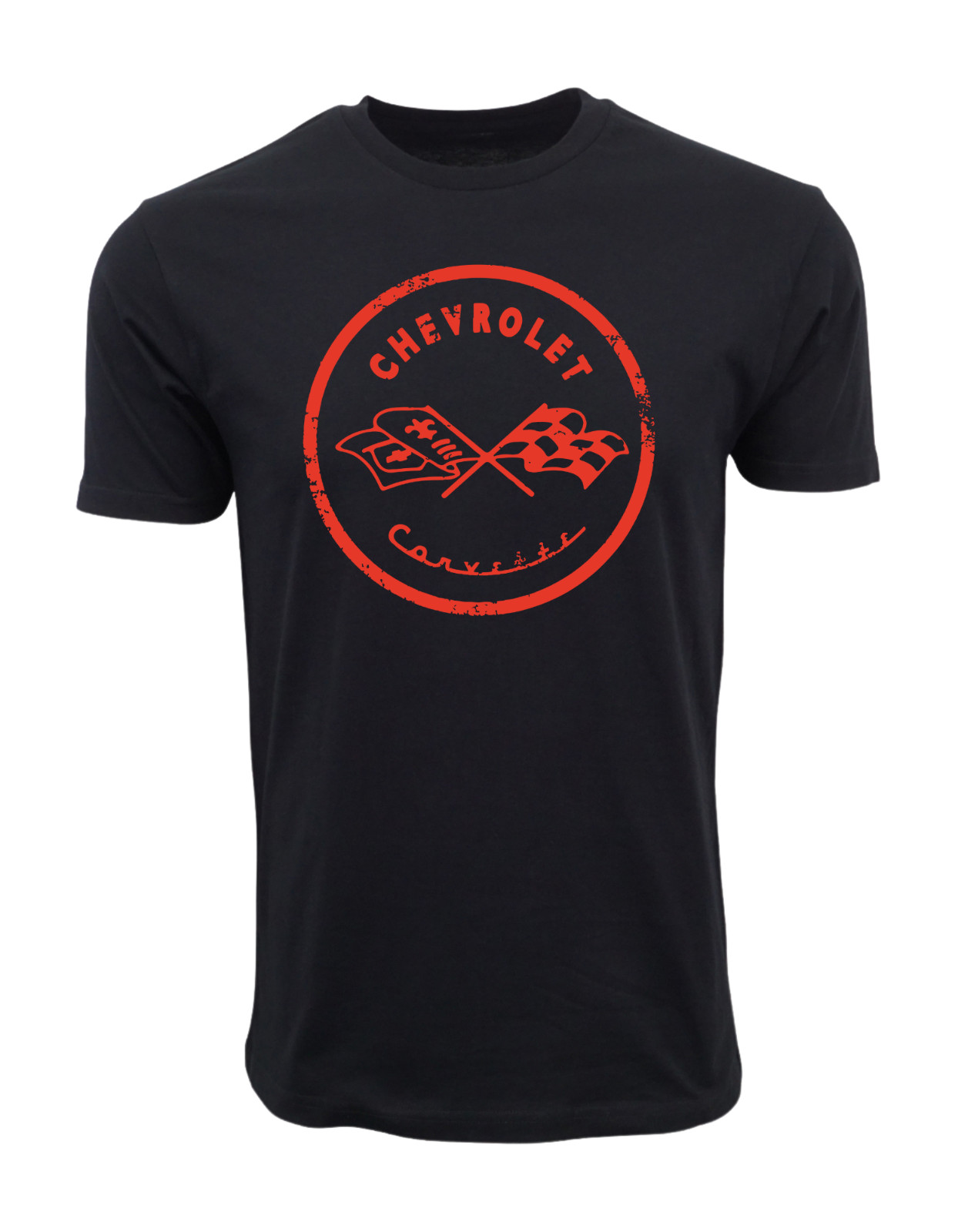 CHEVROLT CORVETT RETRO LOGO T SHIRT