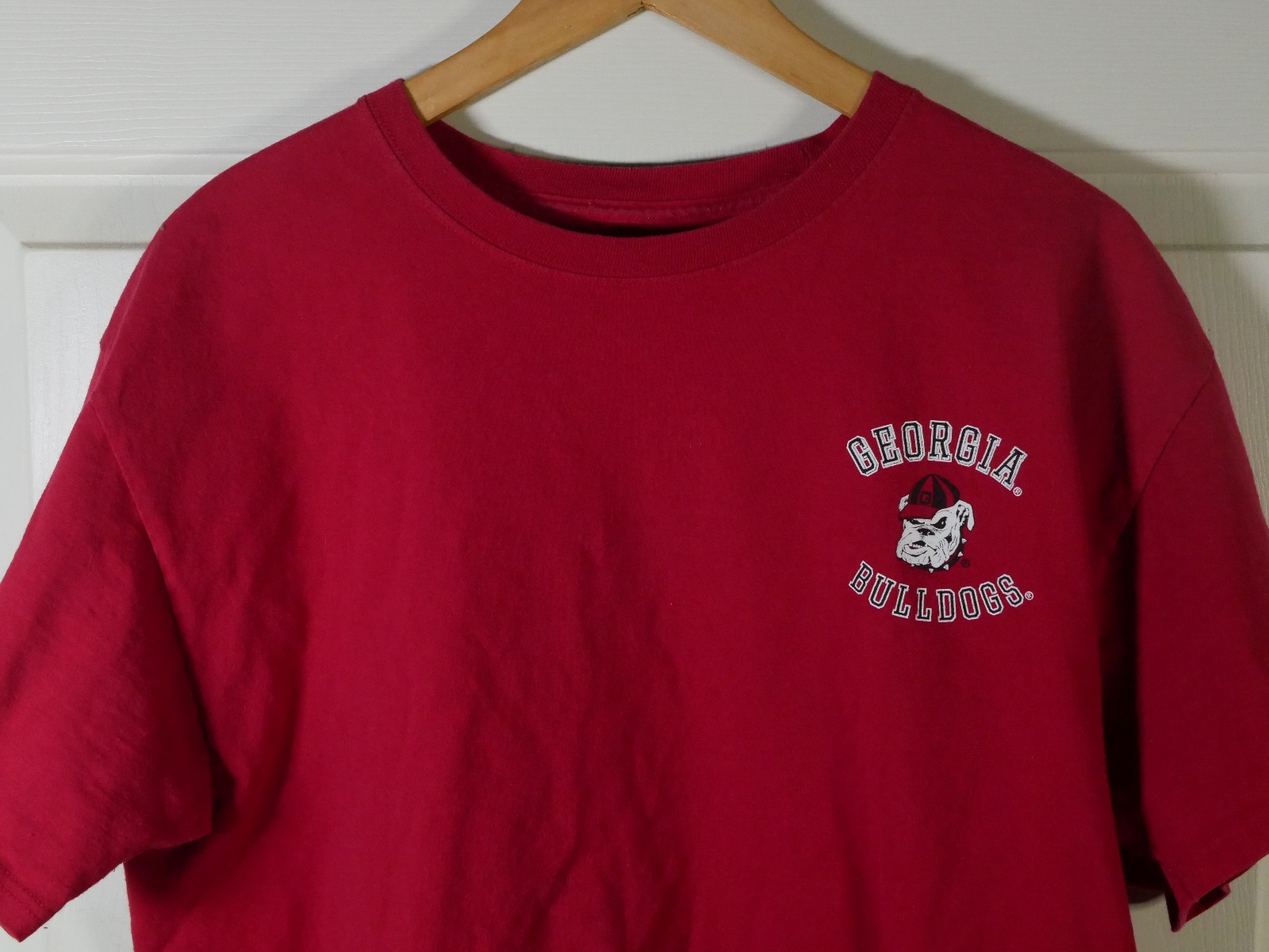 UGA Georgia Bulldogs Tailgate Crew T-Shirt Size L NCAA College Football Gameday