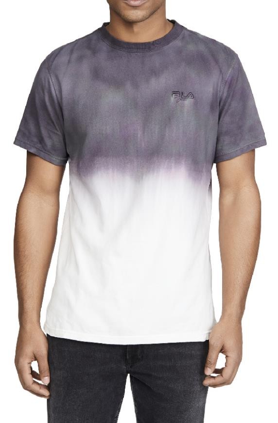FILA FJELD Liva Gradient Tee In Rabbit/marshmallow Shirt Size M NEW $144