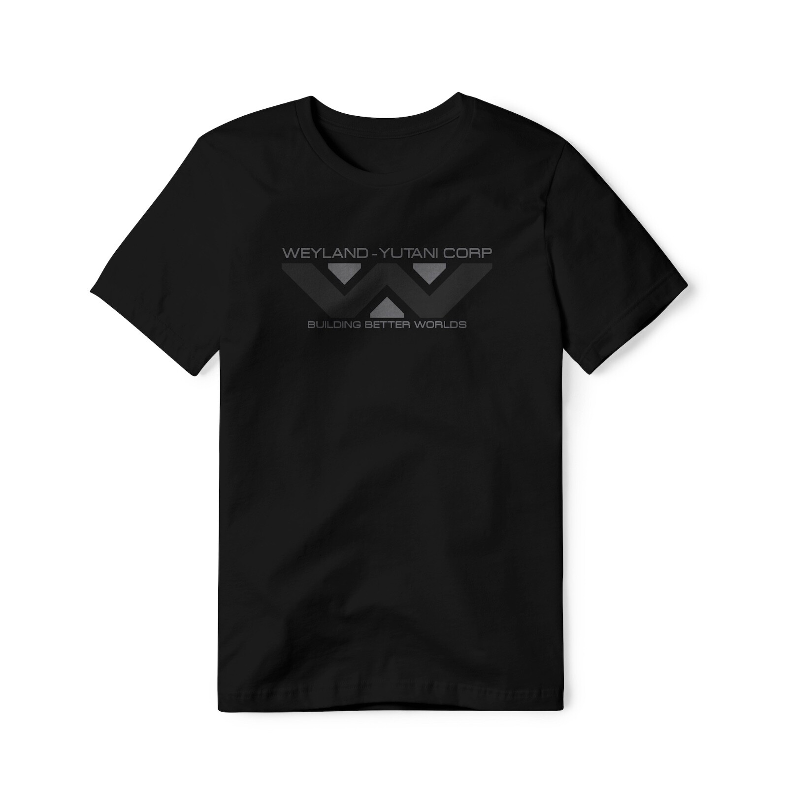 Weyland-Yutani Logo (Black Edition) : Alien Movie, Classic Cotton Tee