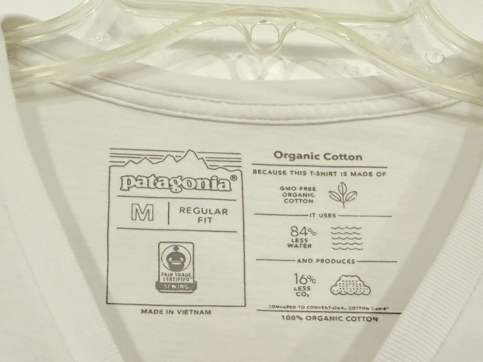 Lot 2 Patagonia Men&rsquo;s Shirt Size Medium Capilene Cool P-6 Logo Organic T-Shirt