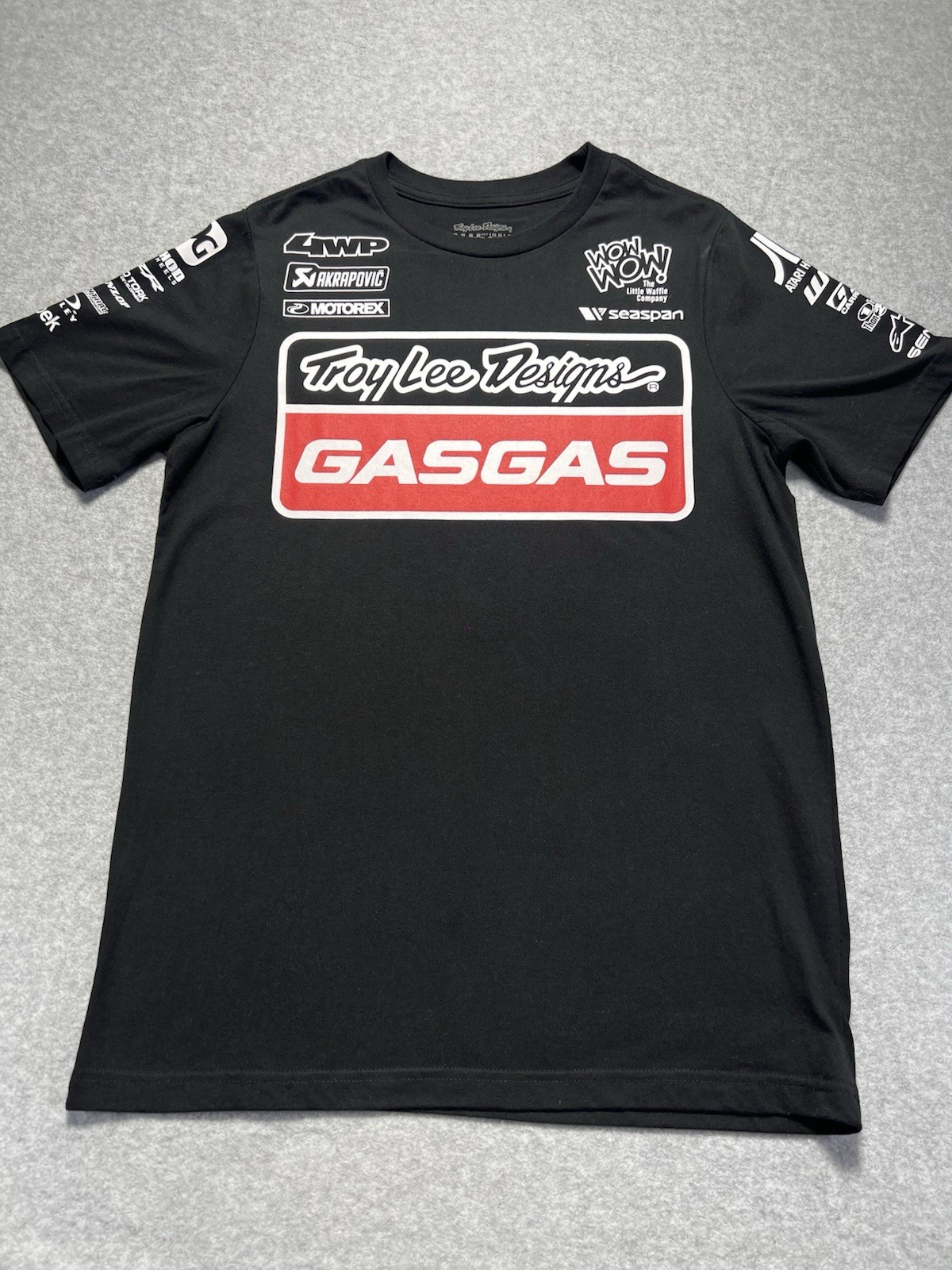 Troy Lee Designed GasGas TLD Team Tee Black (Small) T-shirt Motocross Enduro