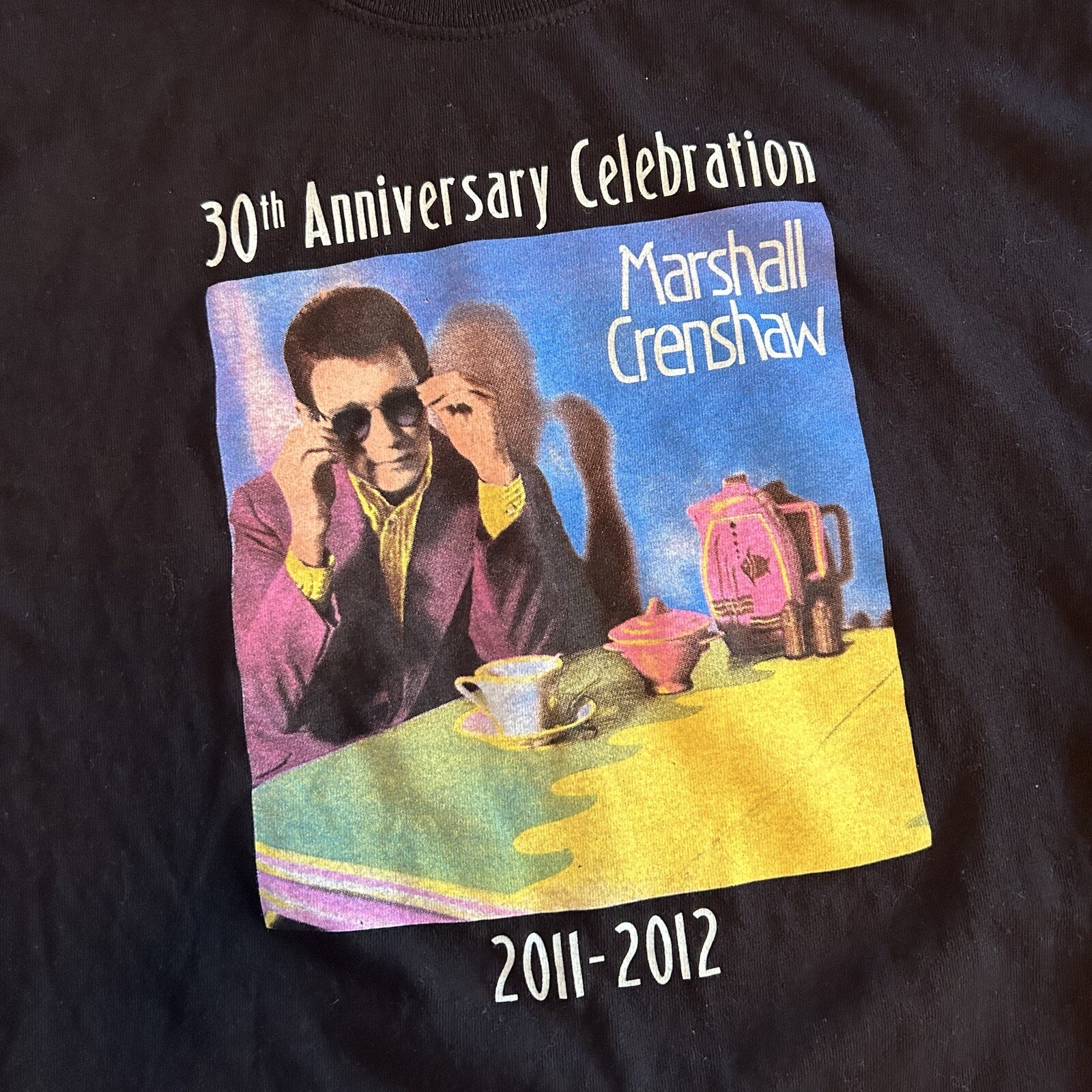Marshall Crenshaw Band Shirt 30th Anniversary Tour Concert T-Shirt Size M