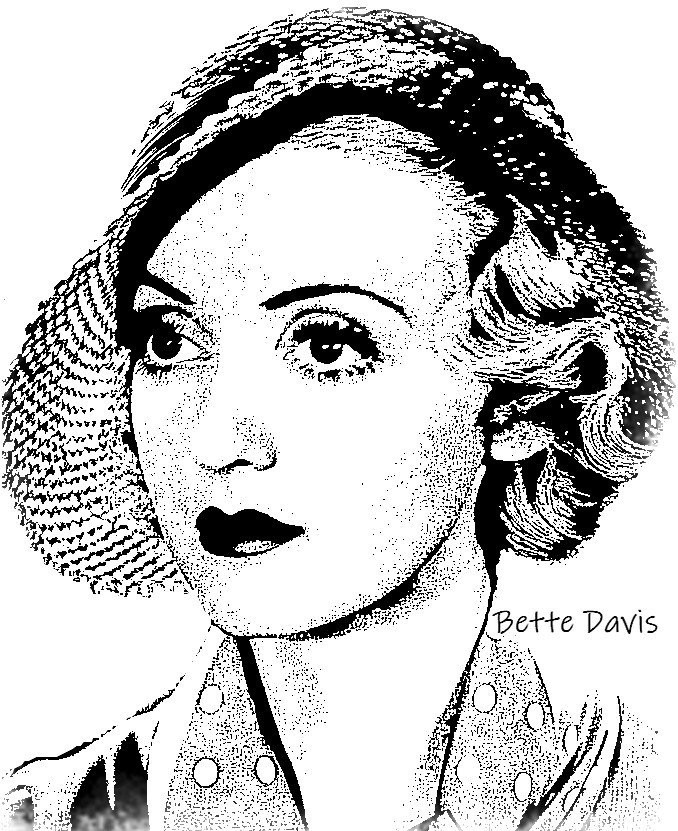 Bette Davis T-shirt. Grey ,White,Sand, Yellow. Size: Small – XXL Free Ship USA