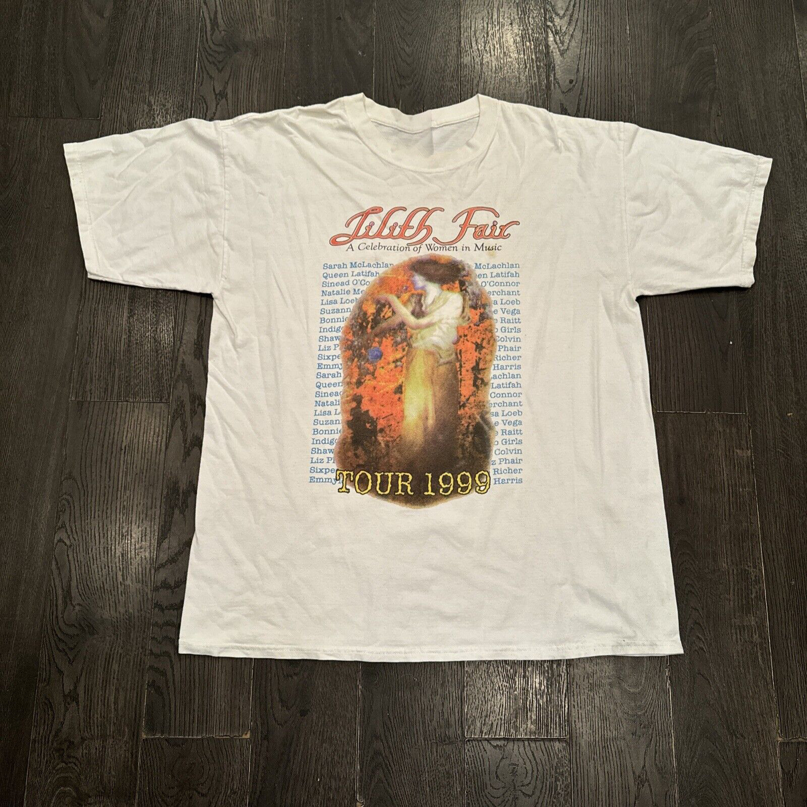 Lilith Fair A Celebration Of Women In Music T-Shirt Cotton Unisex Adult Tee