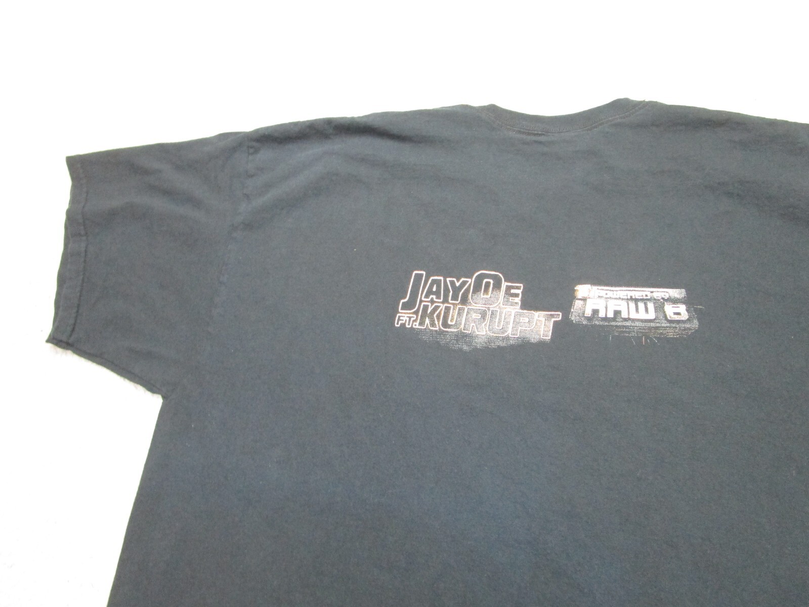 Jay Oe Shirt Mens 2XL Black Kurpt Rap Hip Hop Raw B T-Shirt Adult XXL West Coast