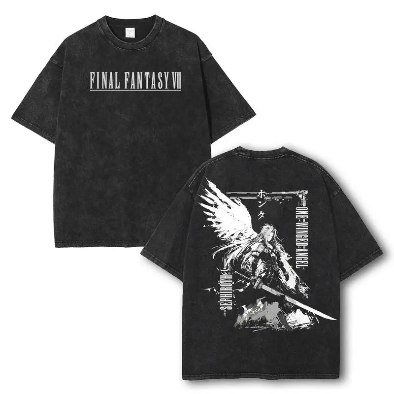 Sephiroth Final Fantasy 7 Graphic T-Shirt Unisex Streetwear Tee