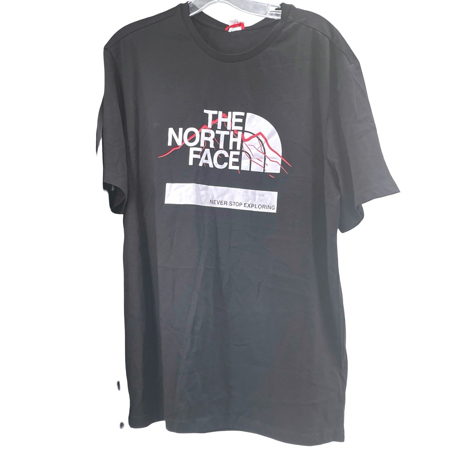 The North Face T-Shirt Never Stop Exploring LG Black NWT
