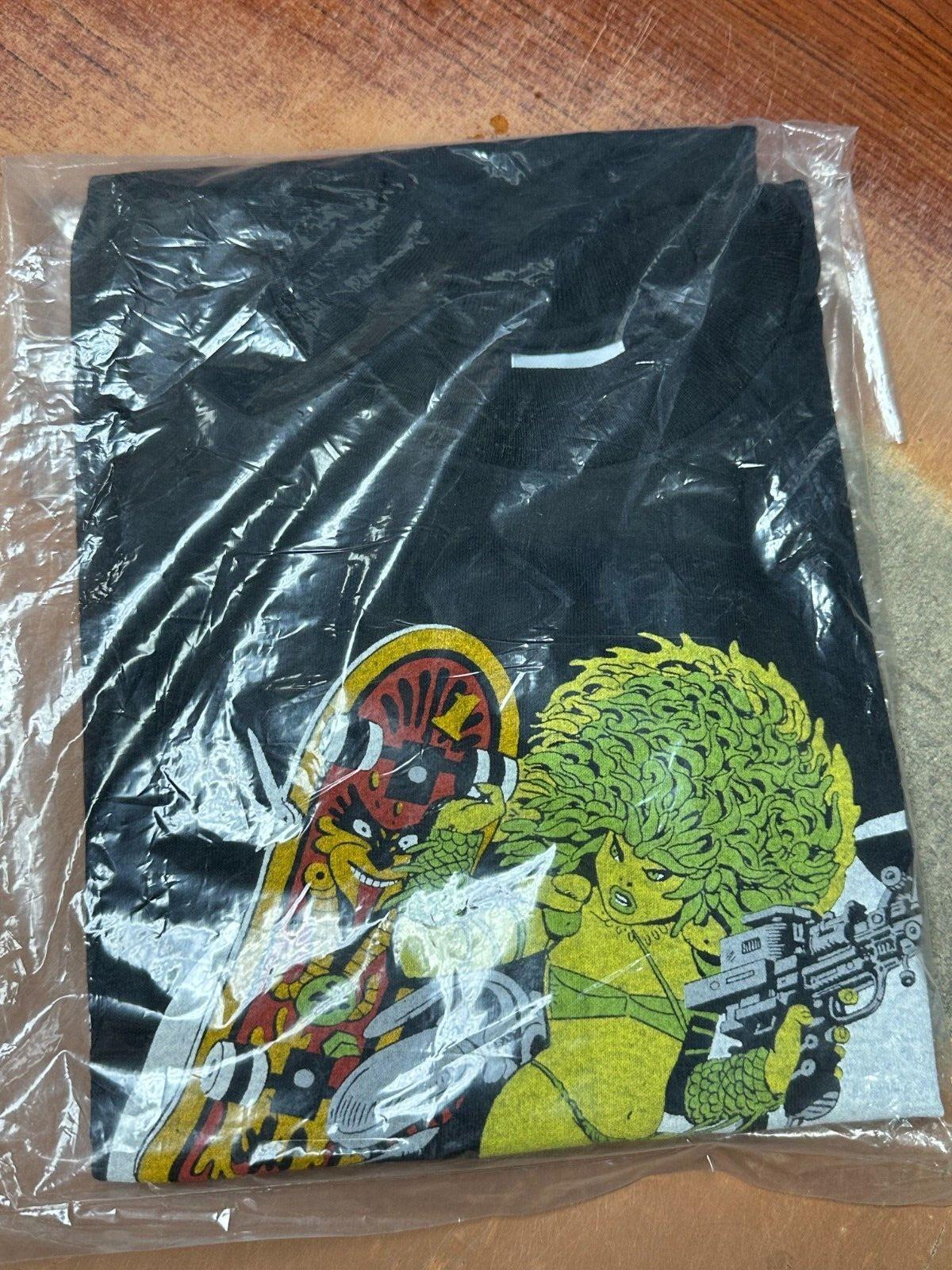 Vintage 1989 Ribit! Frank Thorne T-Shirt Graphitti Designs Comic Large L ⭐NEW⭐