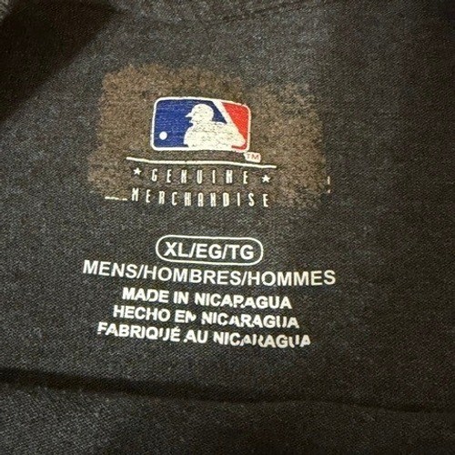 Majestic Baltimore Orioles Mens XL Charcoal Grey Graphic T-Shirt MLB Baseball