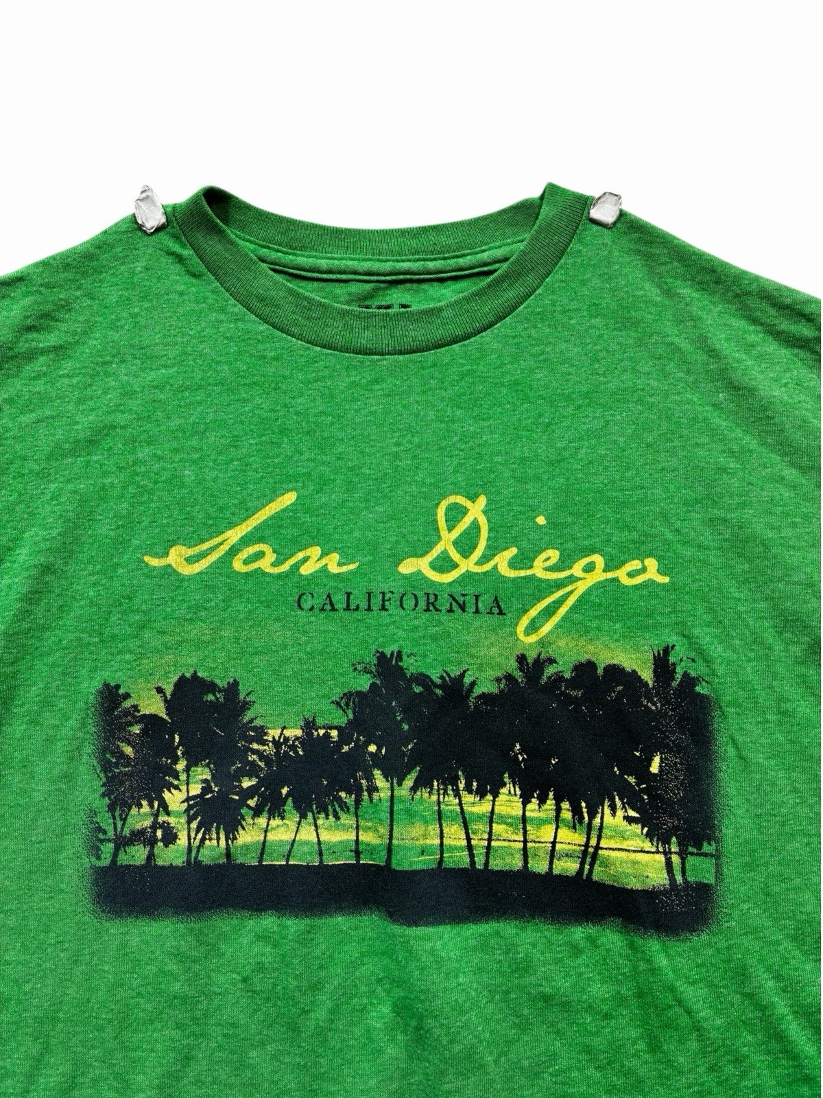 Vintage San Diego California USA MV Sport Green Souvenir T Shirt Men’s Size M
