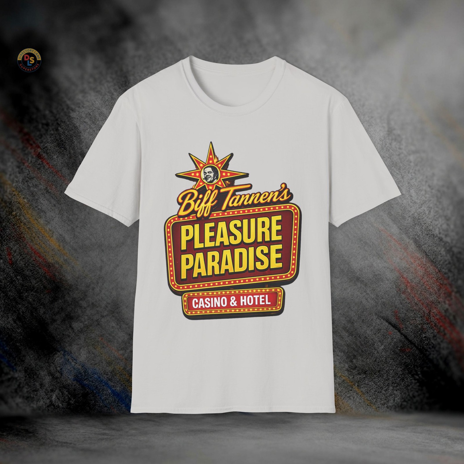 Biff Tannen&rsquo;s Pleasure Paradise T-Shirt | Softstyle Tee