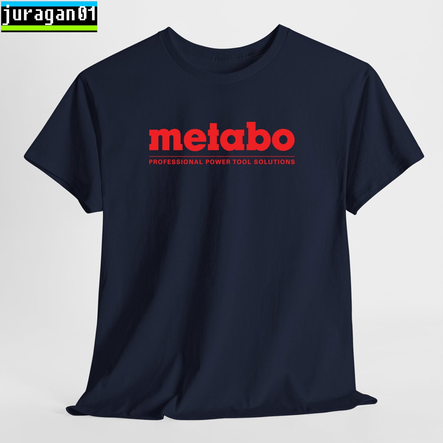 Metabo Manufactures Tool Logo Black/Navy/Grey/White/Red/Choco/Orange Shirt S-5XL