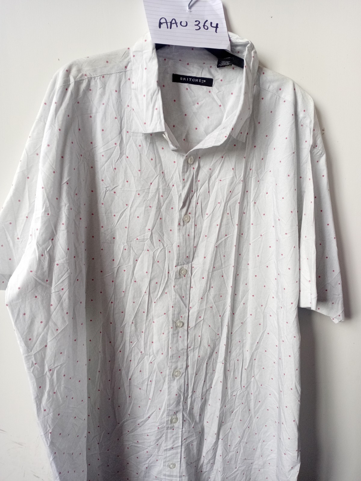Britches 2XL White Shirt AAU-364