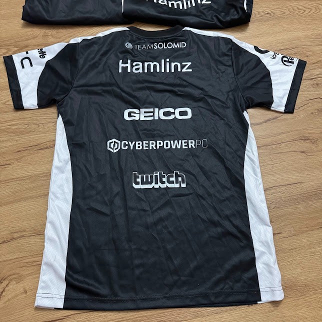 Lot of 3 New Team Solomid TSM Hamlinz Jersey T-shirt Size Medium Fortnite