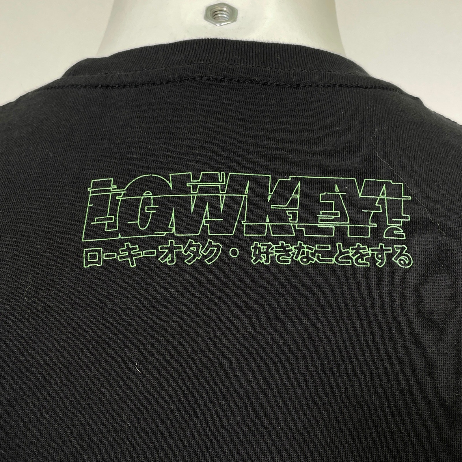 LOWKEY! Geeks Issue NO. 30 Area-51 Chan: Valkyrie Black T-Shirt Men&rsquo;s SMALL
