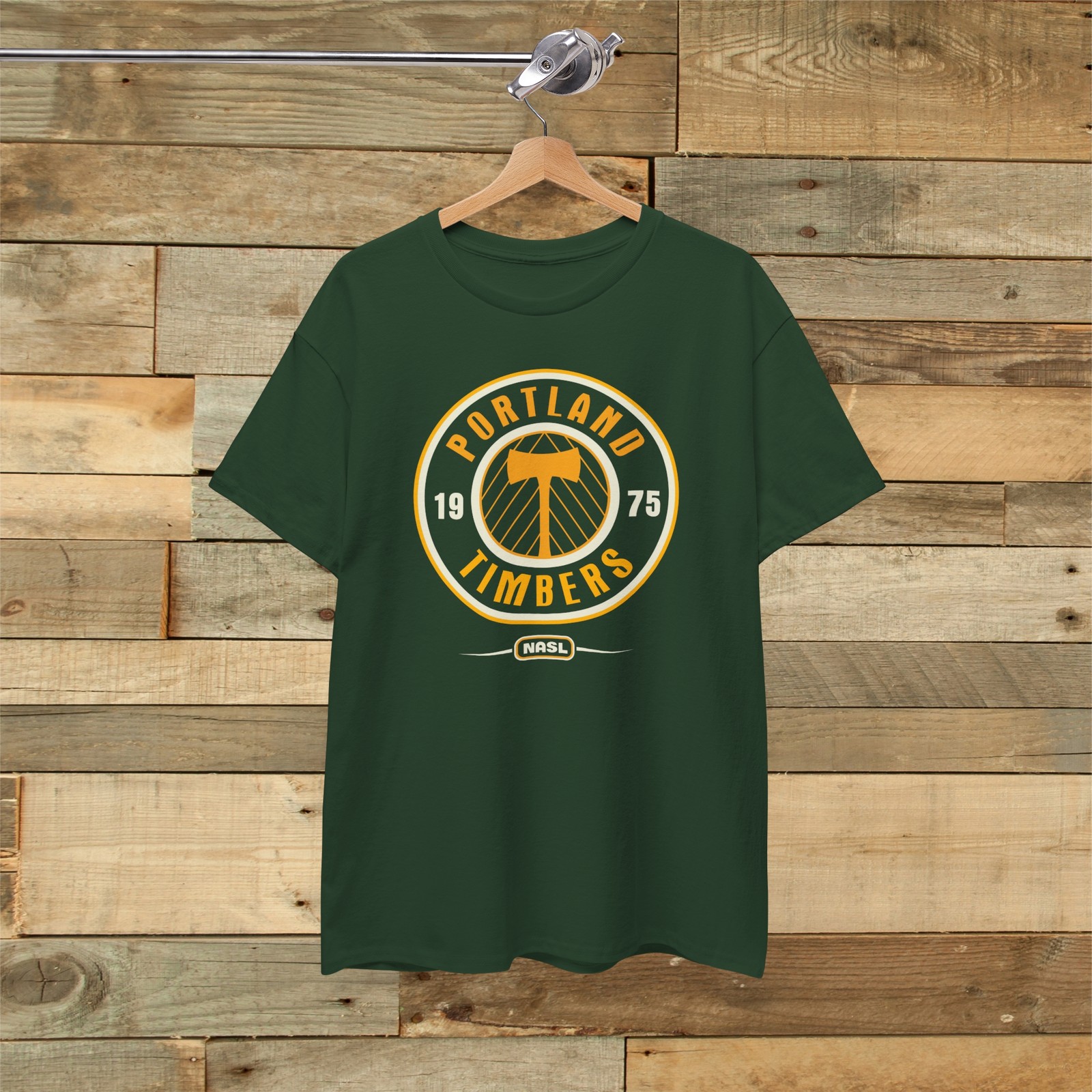Portland Timbers NASL 1975 Vintage Soccer Premium Unisex T-Shirt – Trail Blazers