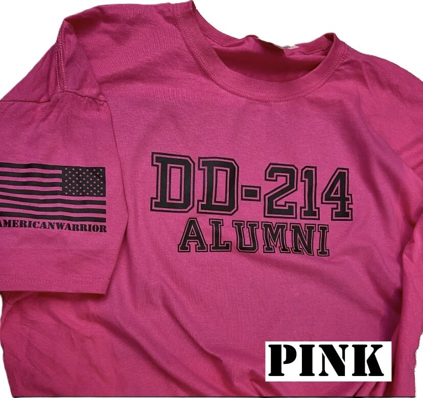 DD-214 Alumni Military T-shirt. Perfect For Marines, Army, Navy Air-force WOWF