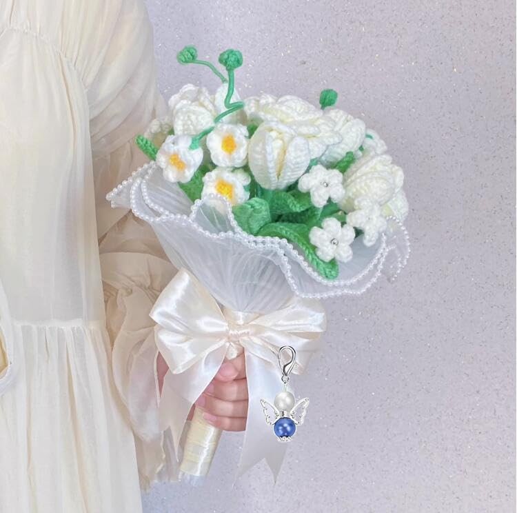 MKISHINE Something Blue for Bride to Be on Wedding Gifts Bridal Angel Bouquet…
