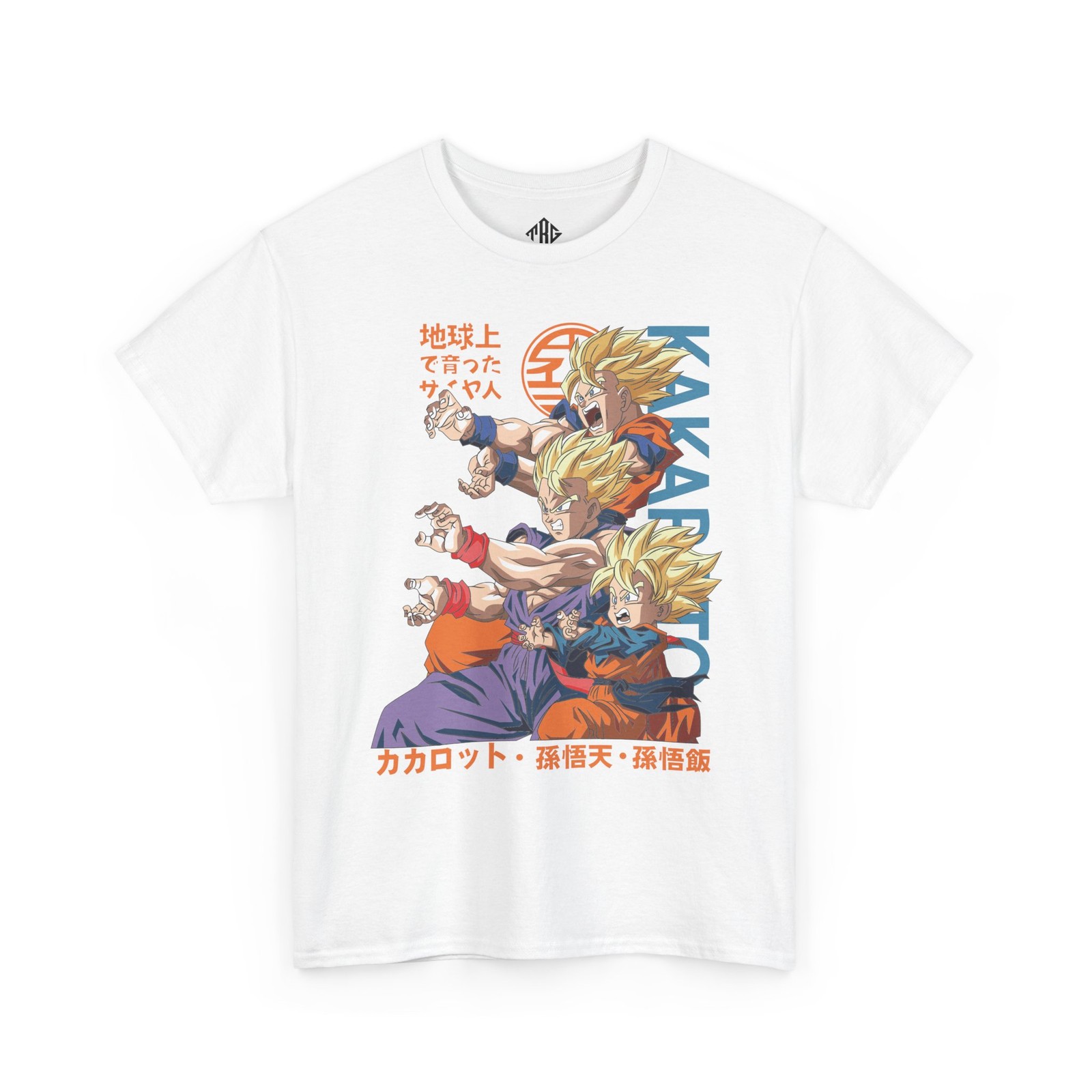 Anime T-Shirt Style Super Saiyan Warrior Graphic Tee Inspired Family Z Cosplay
