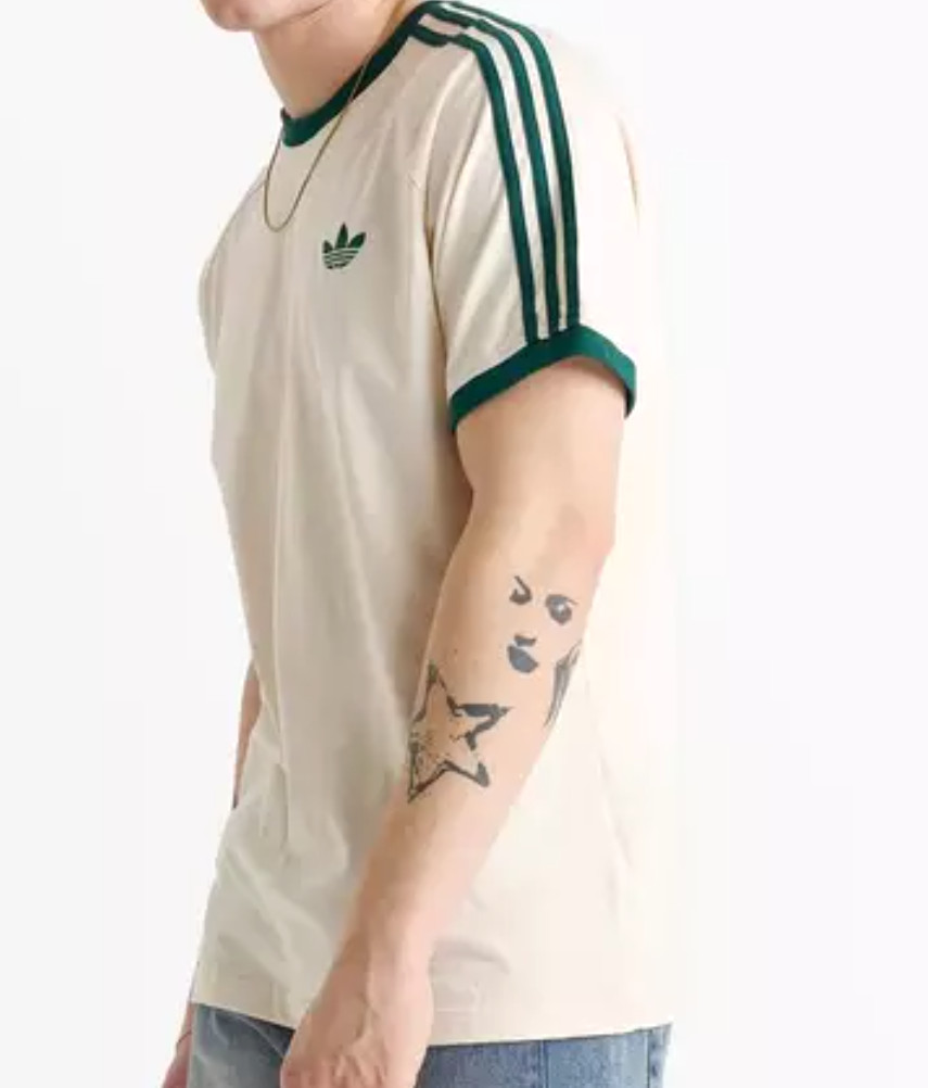 RARE NEW MENS ADIDAS ORIGINALS CALIFORNIA 3 STRIPES TREFOIL SHIRT ~ 2XL #HY79