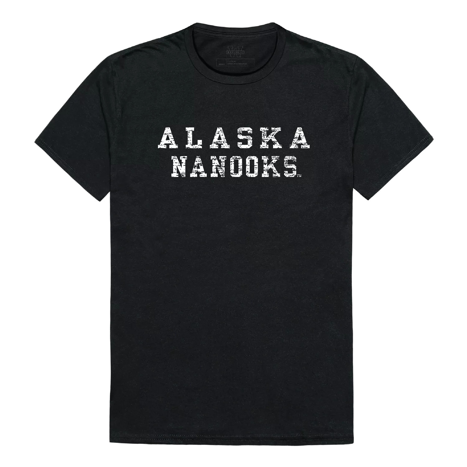 University of Alaska Fairbanks Nanooks NCAA Distressed Arch College Tee T Shirt