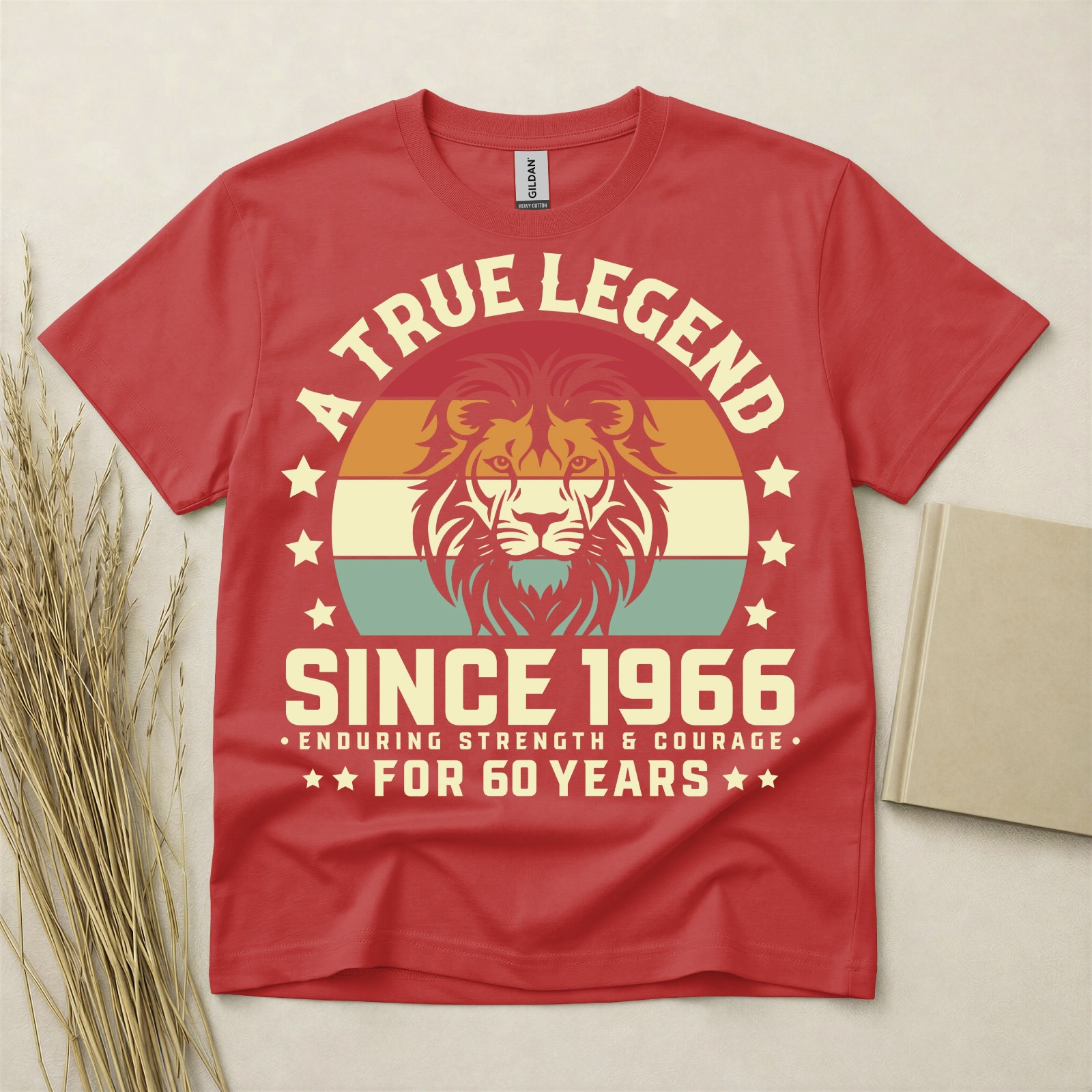 60th Birthday T Shirt Born In 1966 Gift 60 Year Old T-Shirt True Legend Sixty