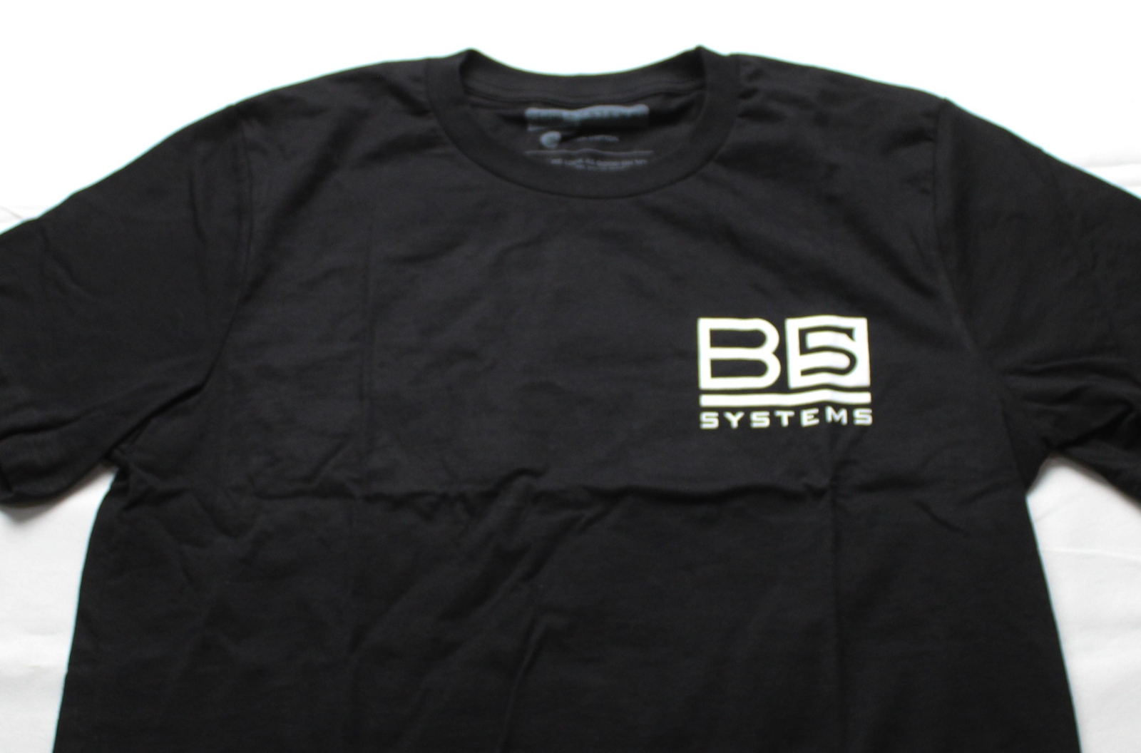 B5 Systems Men&rsquo;s The Spade Graphic Print Cotton T-Shirt CG2 Black Medium