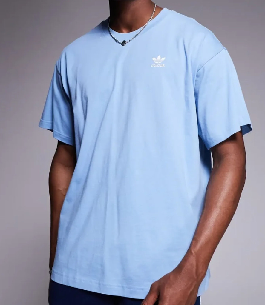 NEW MENS ADIDAS ORIGINALS TREFOIL ESSENTIALS OVERSIZE TEE SHIRT~ SIZE 2XL JV5950