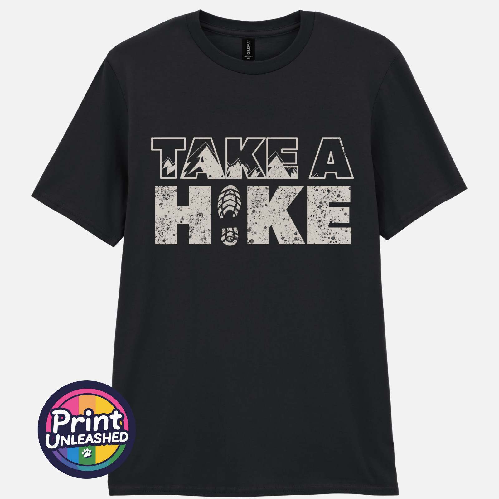 Take A Hike T Shirt Funny Hiking Walking Camping Outdoor Adventure Tee Unisex