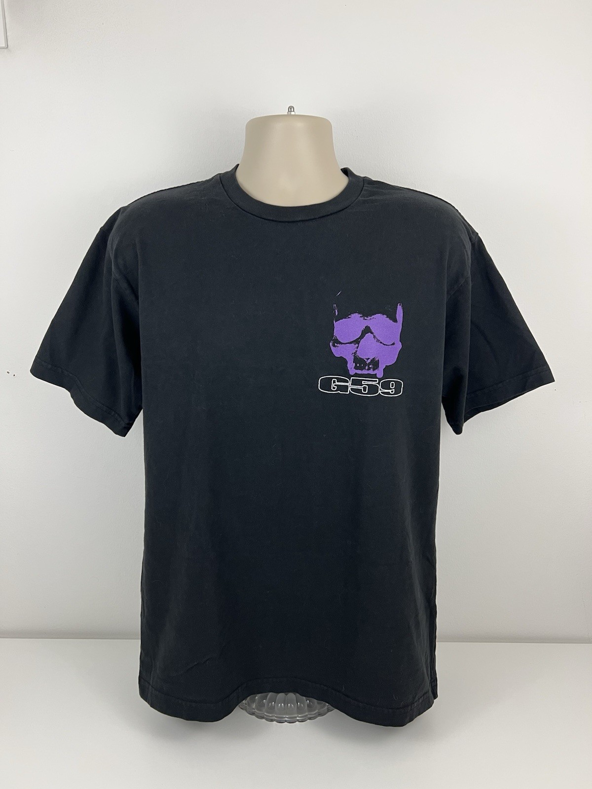 G59 Records Purple Skull Suicideboys Black T Shirt Men Size M Medium Rap Hip Hop