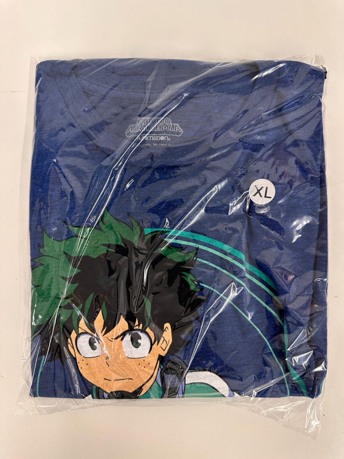 MY HERO ACADEMIA T SHIRT OFFICIAL ITEM SPACE BLUE