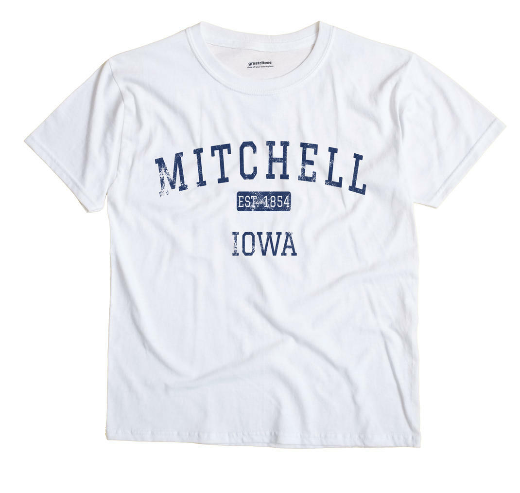 Mitchell Iowa IA T-Shirt EST