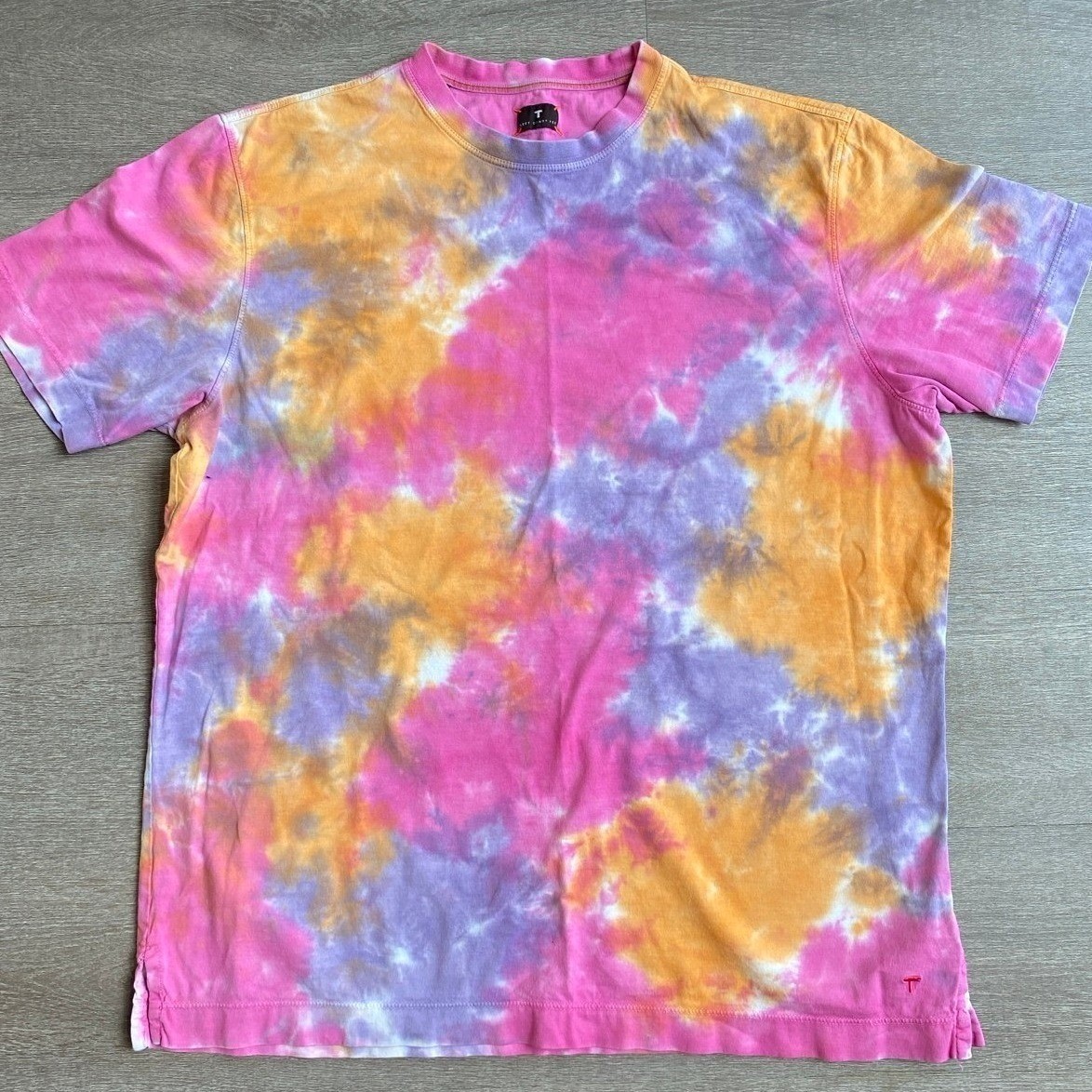 Men&rsquo;s Tye Dye Left Coast Tee size Medium 1059