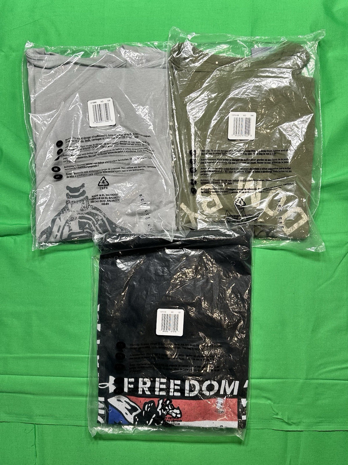 Under Armour Mens M Shirts Lot Of 3 Freedom Eagle Freedom By Air And 1775 NWT👕